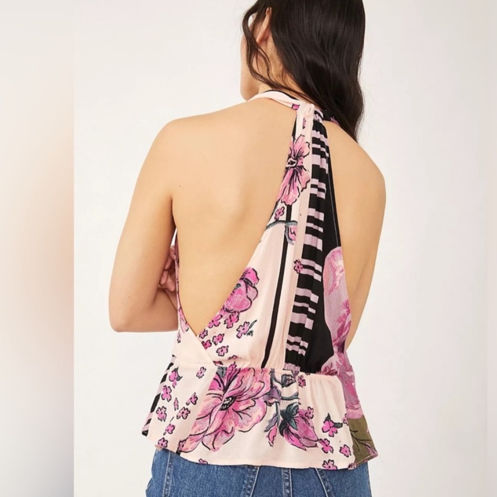 FREE People Hot Tropics Top Dark Combo Revolve XS S - Picture 4 of 5